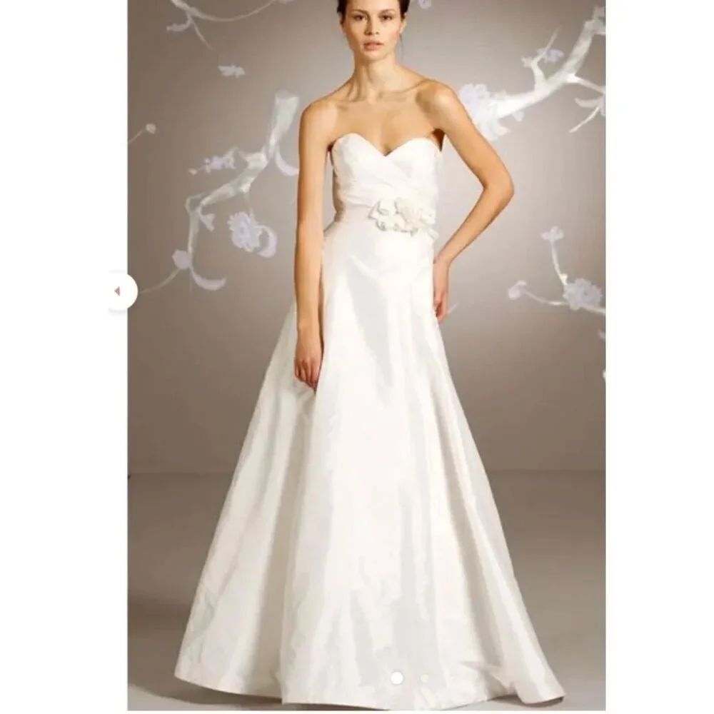 JLM Couture Bridal Gown Wedding Dress Blush by Francesa Avila Ivory Size 8 NWT